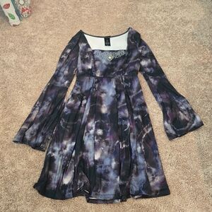 Her Universe Marvel WandaVision Agatha Tie-Dye Dress Small